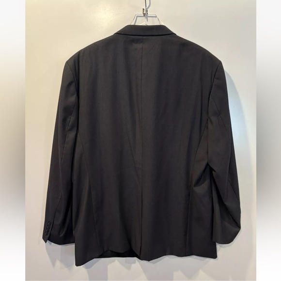 Adolfo Gray Sport Coat Blazer Suit Jacket Mens Size 50R - Picture 3 of 6
